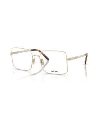 Geometric Steel Eyeglasses MU C53S