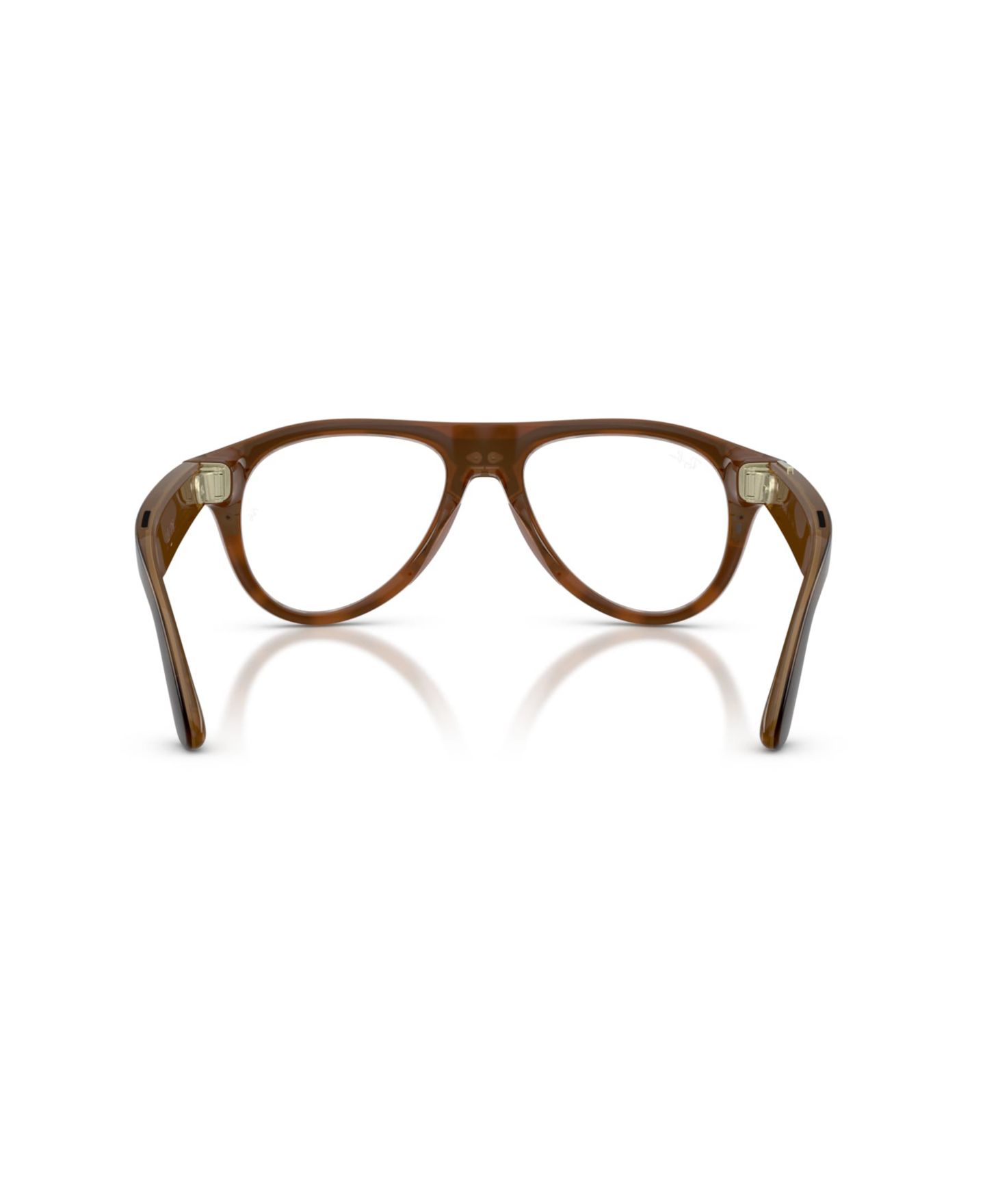Солнцезащитные смарт-очки Ray-Ban Meta Gen 3 Aviator RW4016 с ИИ и линзами Transitions, цвет: Гавана — фото 4