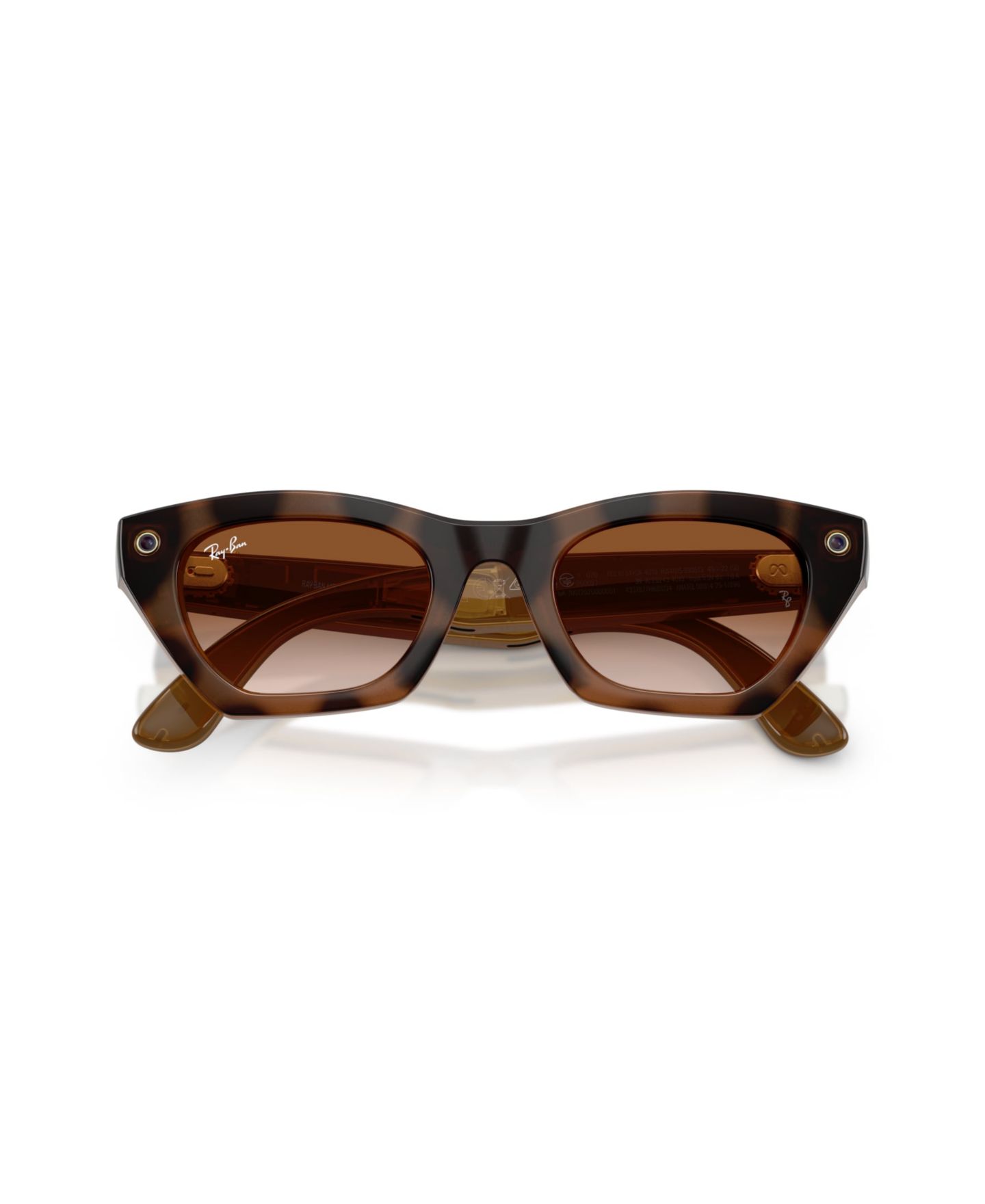 Солнцезащитные очки Ray-Ban Meta Gen 3 Zena RW4015, цвет: Гавана — фото 5