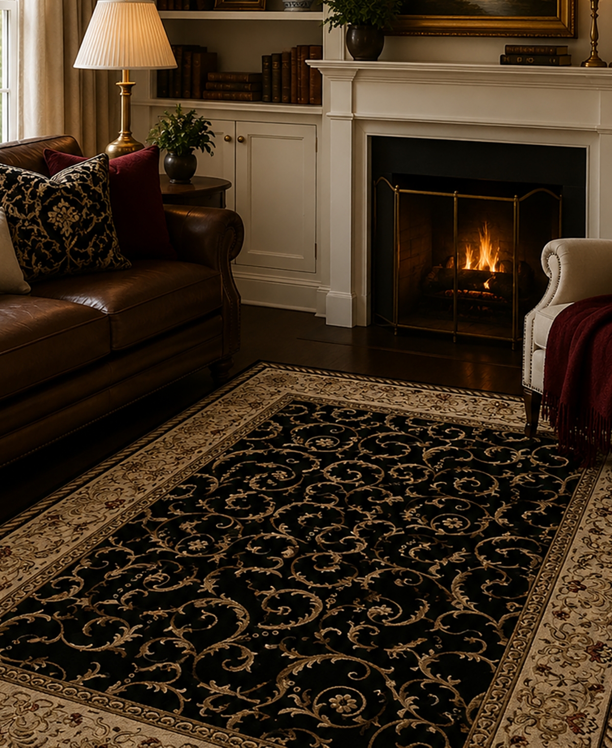 Closeout! Km Home Pesaro 7'9" x 11' Area Rug