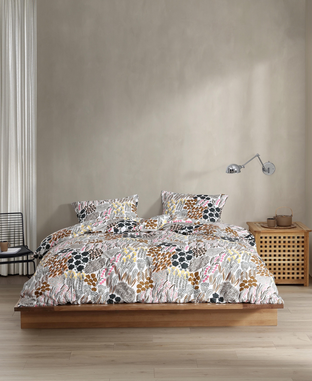 Marimekko Pieni Letto Cotton 3-Pc. Duvet Cover Set, Full/Queen