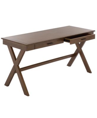Alex 2-Drawer Wooden Desk