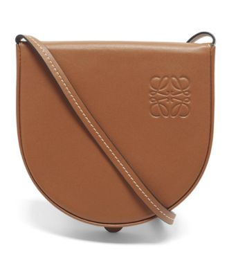 Anagram Heel Mini Leather Crossbody Bag