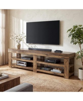 78.7" TV Stand for 60/75/85-Inch TVs, Entertainment Center