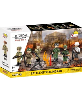 Historical Collection WWII Battle of Stalingrad 76-Piece Building Set, Ages 5+