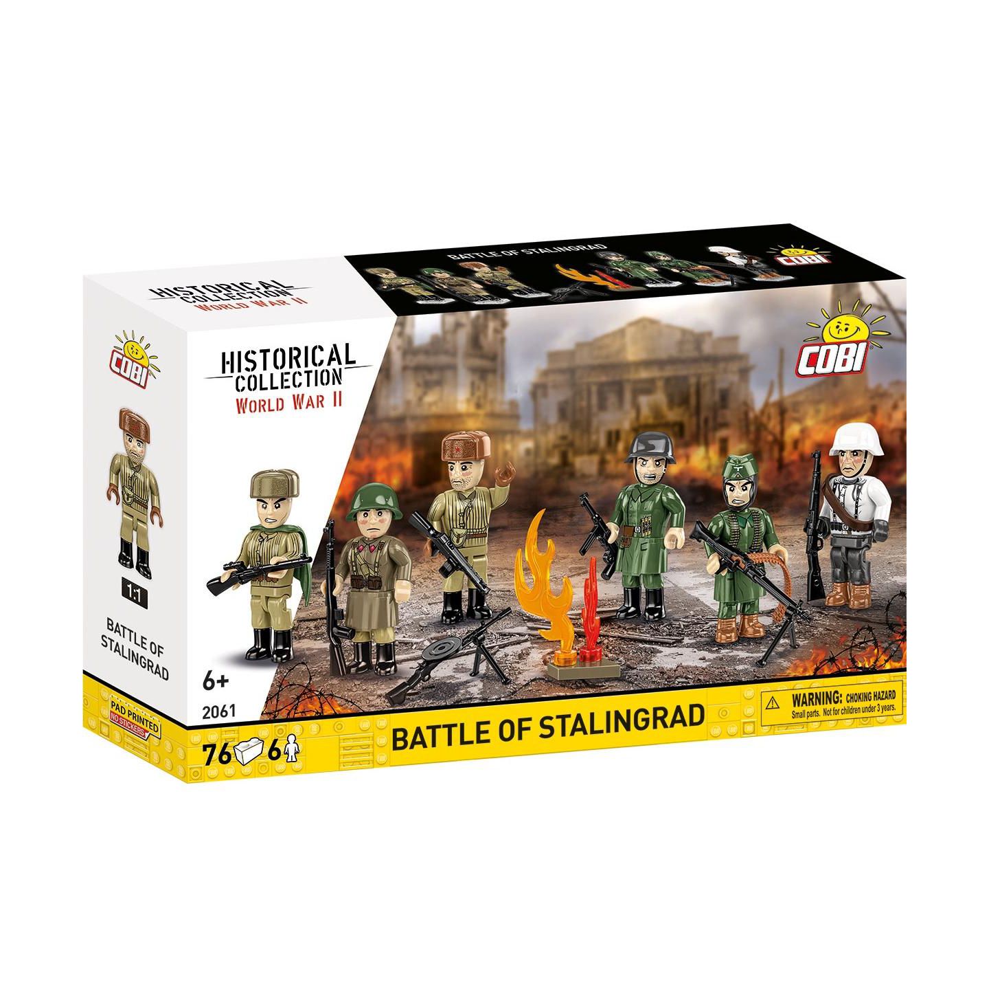 Детский конструктор COBI Historical Collection Wwii Battle of Stalingrad 76-Piece Building Set, Ages 5+ — фото 1