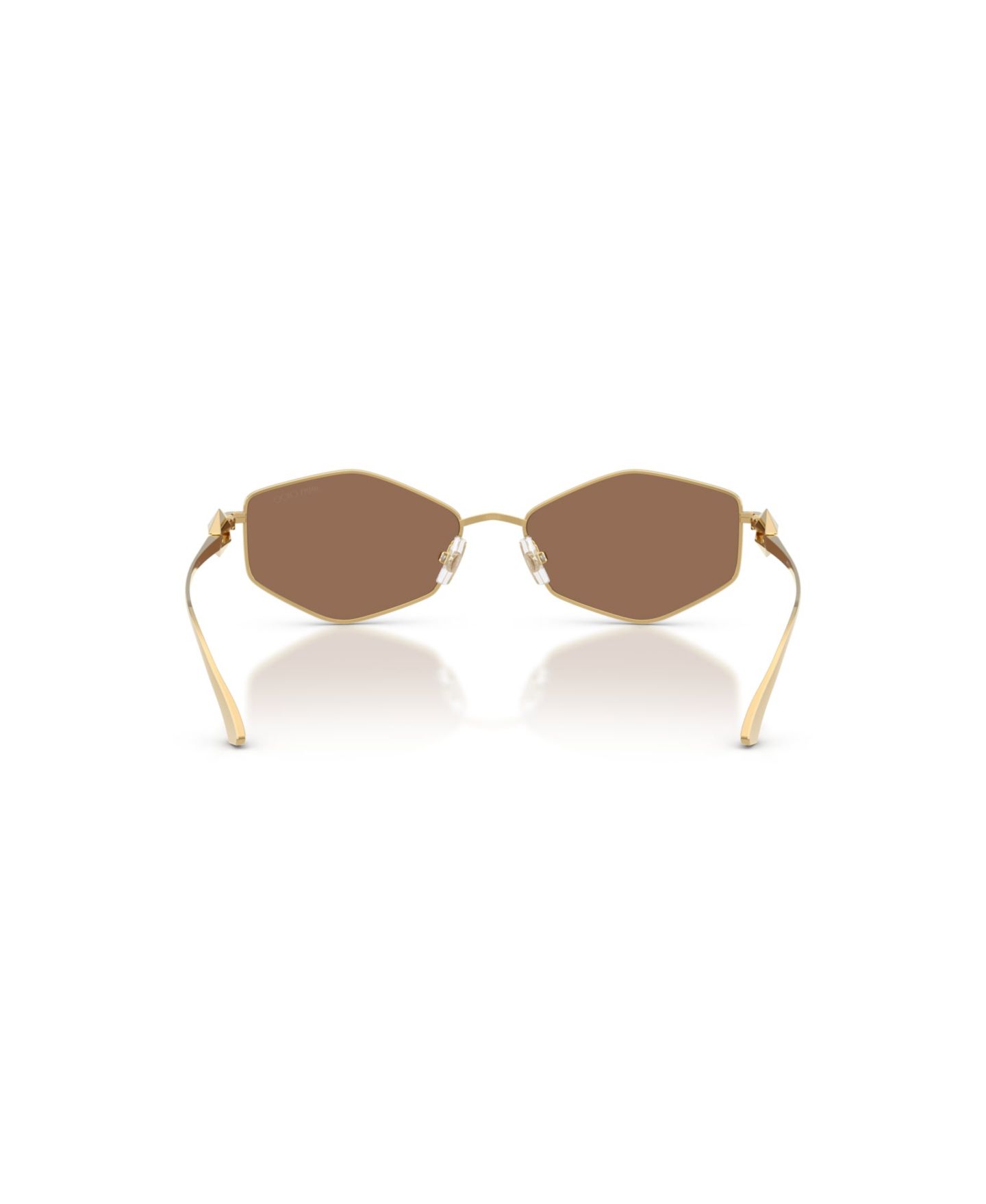 Женские солнцезащитные очки Jimmy Choo Sunglasses, JC4017, цвет: Золотой — фото 5