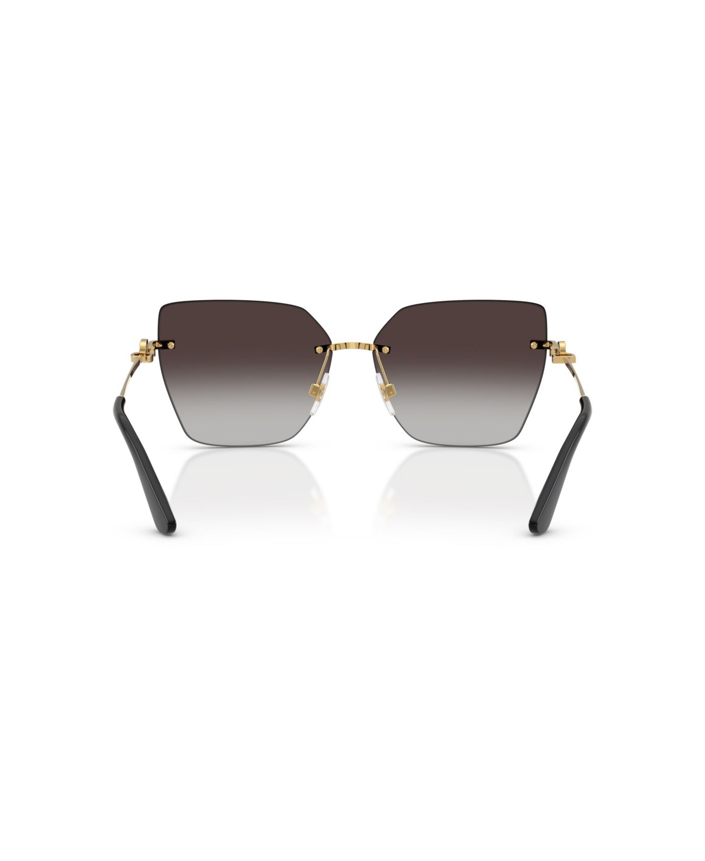 Женские солнцезащитные очки Dolce&Gabbana Dolce Gabbana Sunglasses, DG2321, цвет: Тёмный золотой — фото 8