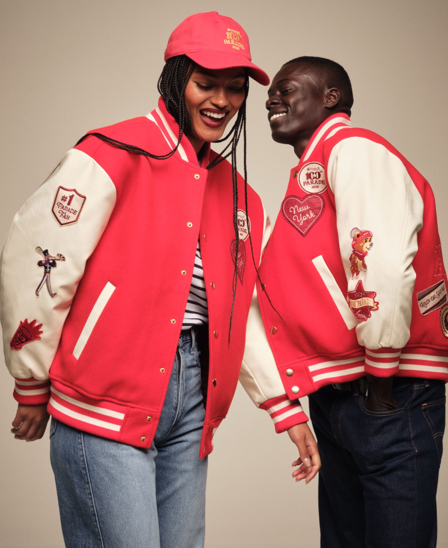 Куртка Macy's 100th Thanksgiving Day Parade Adult Unisex Varsity — фото 6