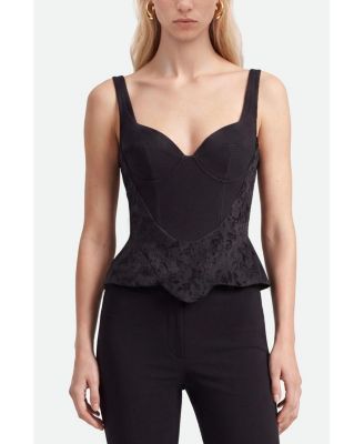 Women's Boned Sweetheart Bustier Top