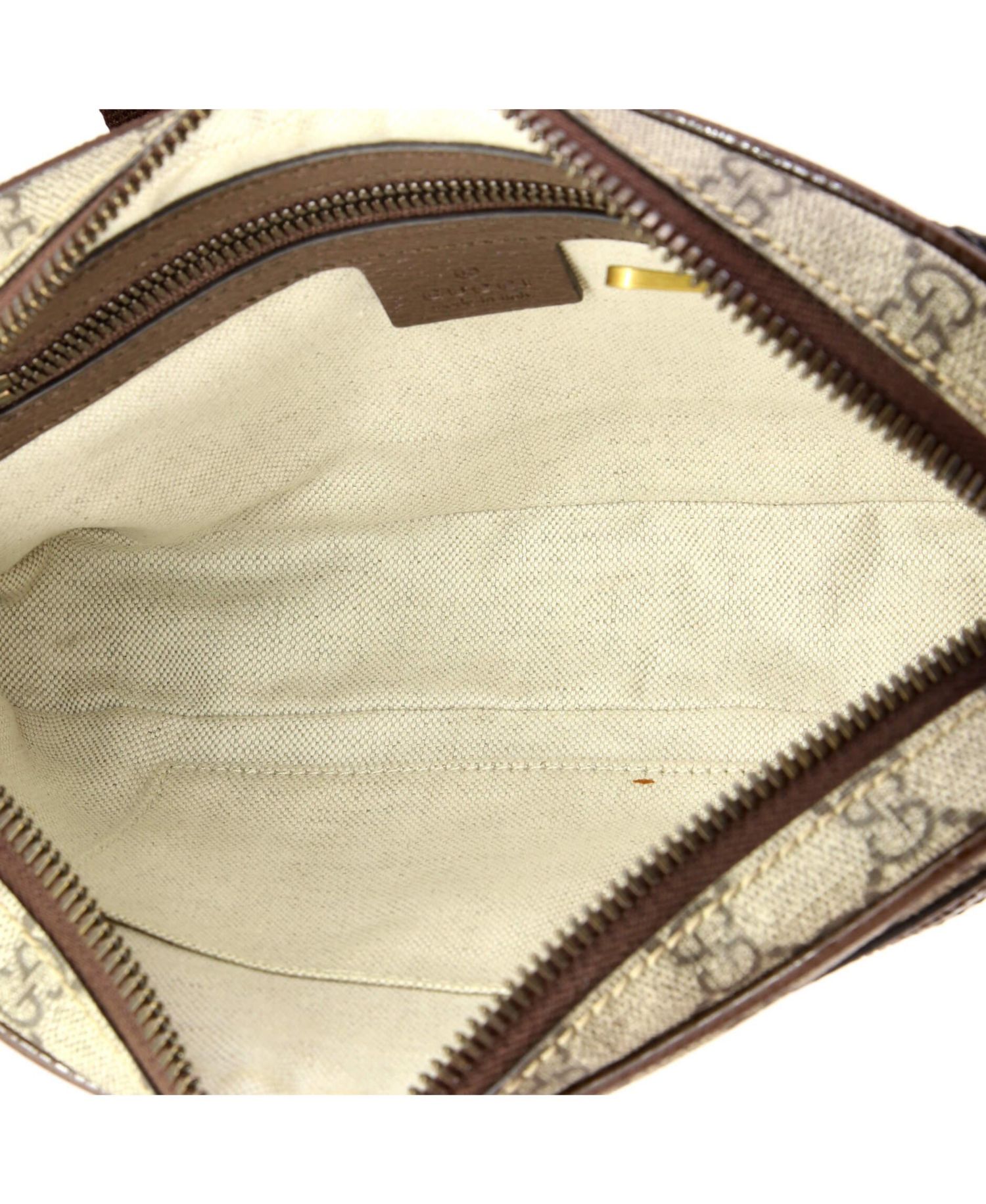 Ophidia Medium Adjustable-Strap GG Coated Canvas Belt Bag