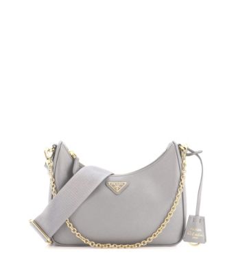 Re-Edition 2005 Saffiano Leather Small Shoulder Bag