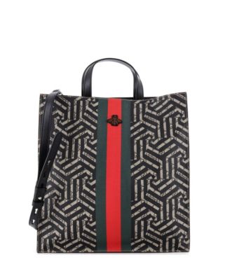 Caleido Convertible Coated Canvas Laptop-Compatible Tote, 14"W x 15"H x 1.5"D