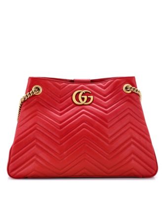 GG Marmont Chain Shoulder Bag Matelasse Leather
