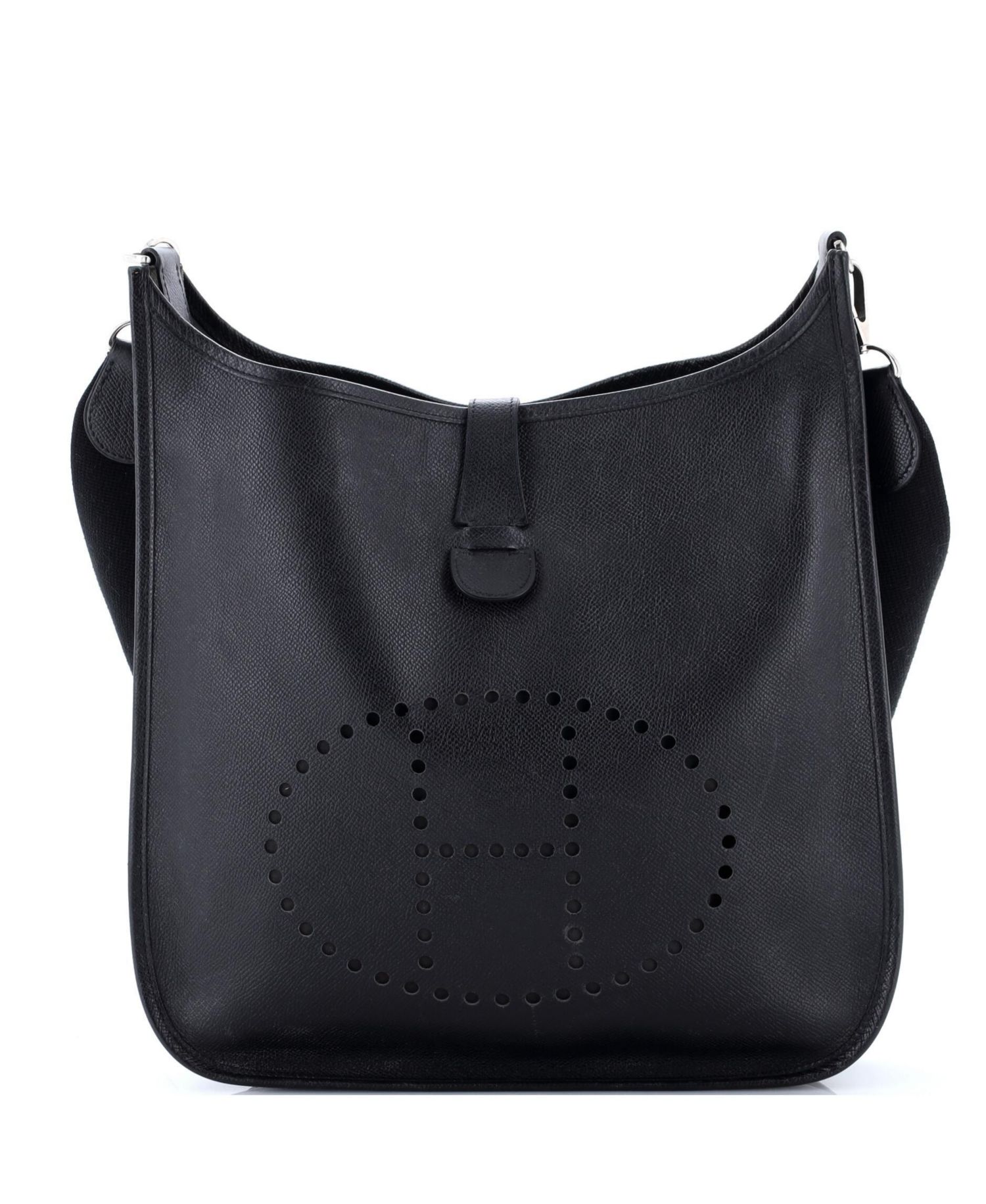 Pre-Owned HERMES Pre-Owned Hermes GM Evelyne Bag Gen II Epsom