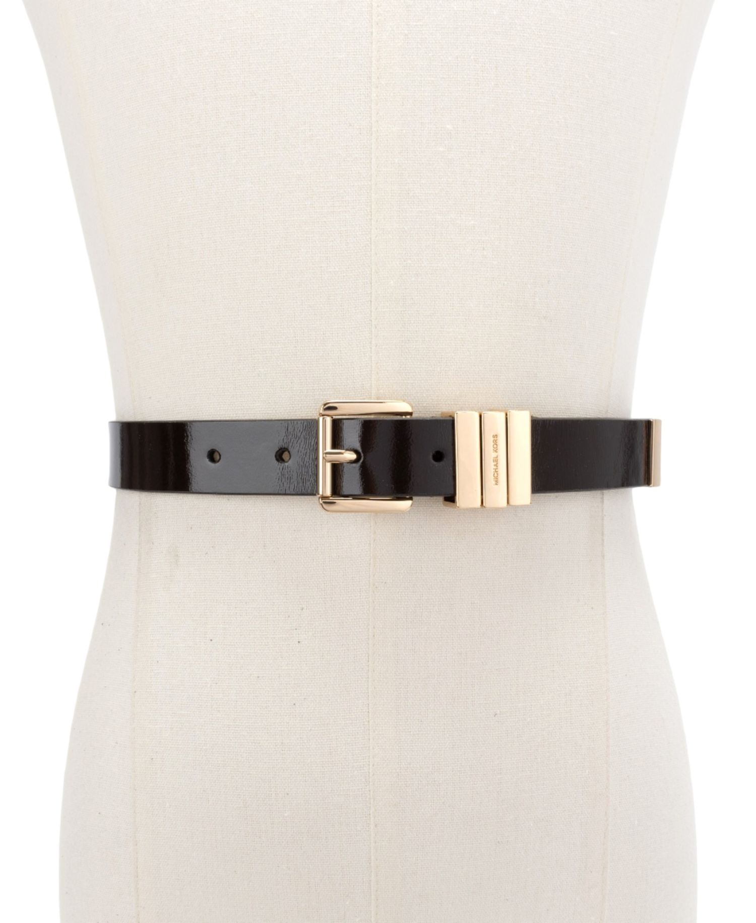 MICHAEL Leather-Blend 25MM Belt