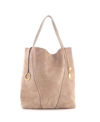 Large Spin Tote Suede