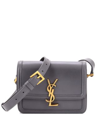 Solferino Small Leather Crossbody Shoulder Bag, 7"W x 5.5"H x 2"D