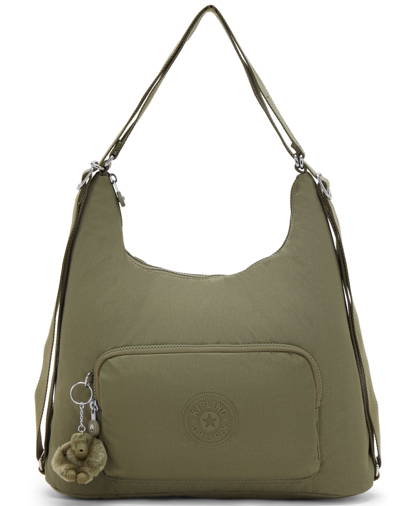 Рюкзак Kipling Yenna Convertible Large Shoulder Handbag, цвет: Шалфейный — фото 1