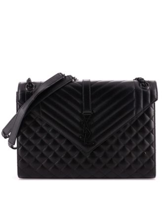 Large Classic Monogram Envelope Satchel