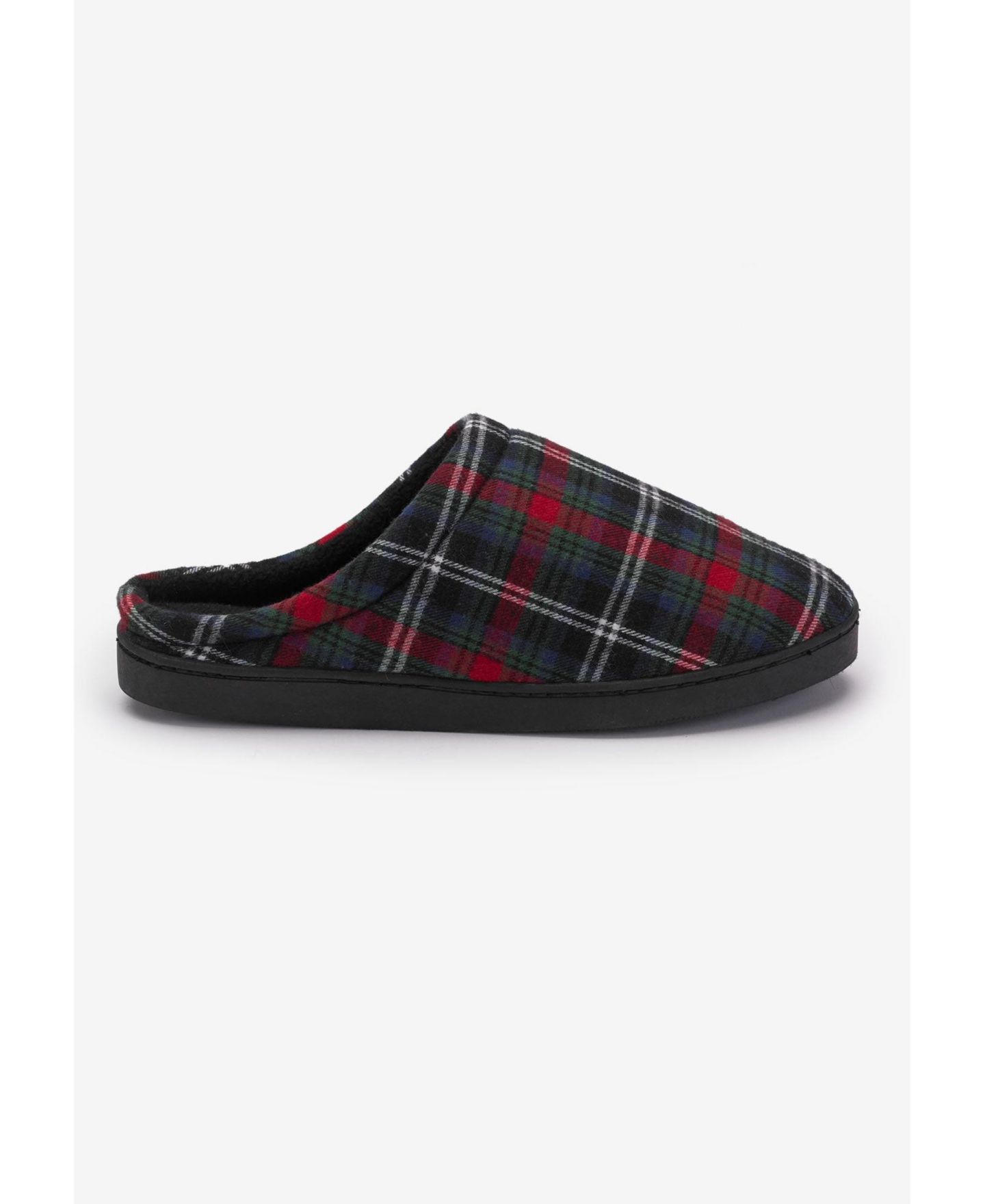 Мужские сабо KingSize Big & Tall Fleece Clog Slippers, цвет: Чёрный — фото 4