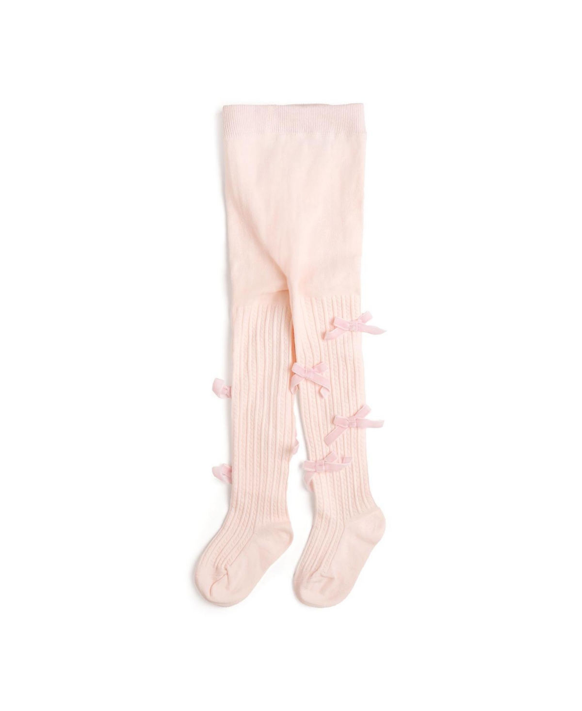 Sweet Wink Baby Girls 0-24M Blush Velvet Bow Tights