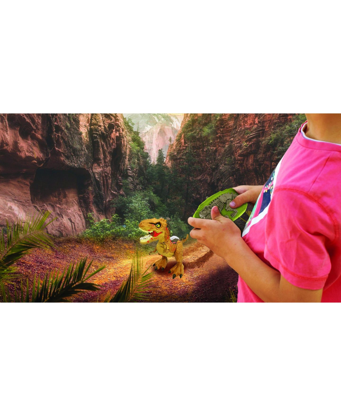 Детская игрушка Lexibook 1:3 Scale Tirex Articulated Smoke-Effects Remote Control Tyrannosaurus — фото 3