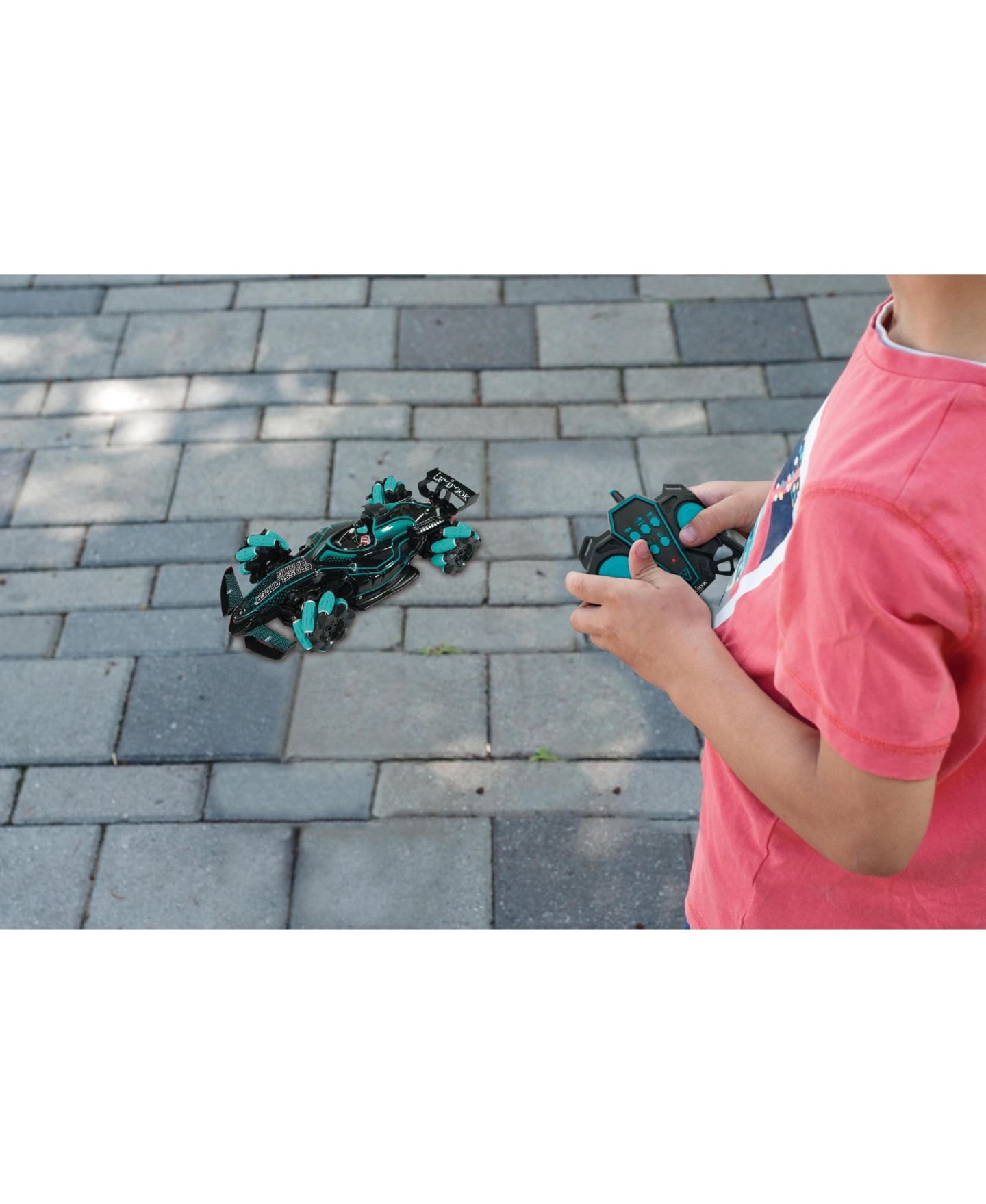 Детская игрушка Lexibook Formula 1 Crosslander Racing Drift Remote Control Car with Smoke Effects, RC61, цвет: Синий — фото 9
