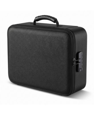 Fireproof Document Box With Lock 5200degree(s)F Fire Resistant Water Resistant File Organizer