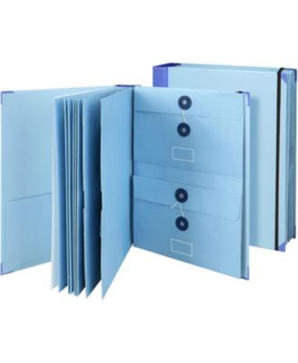 Stylish Document Organizer Binder With Pockets Labels For Passports Papers Photos