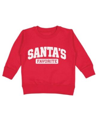 Boys' 4-20 Santa's Favorite Christmas Sweatshirt