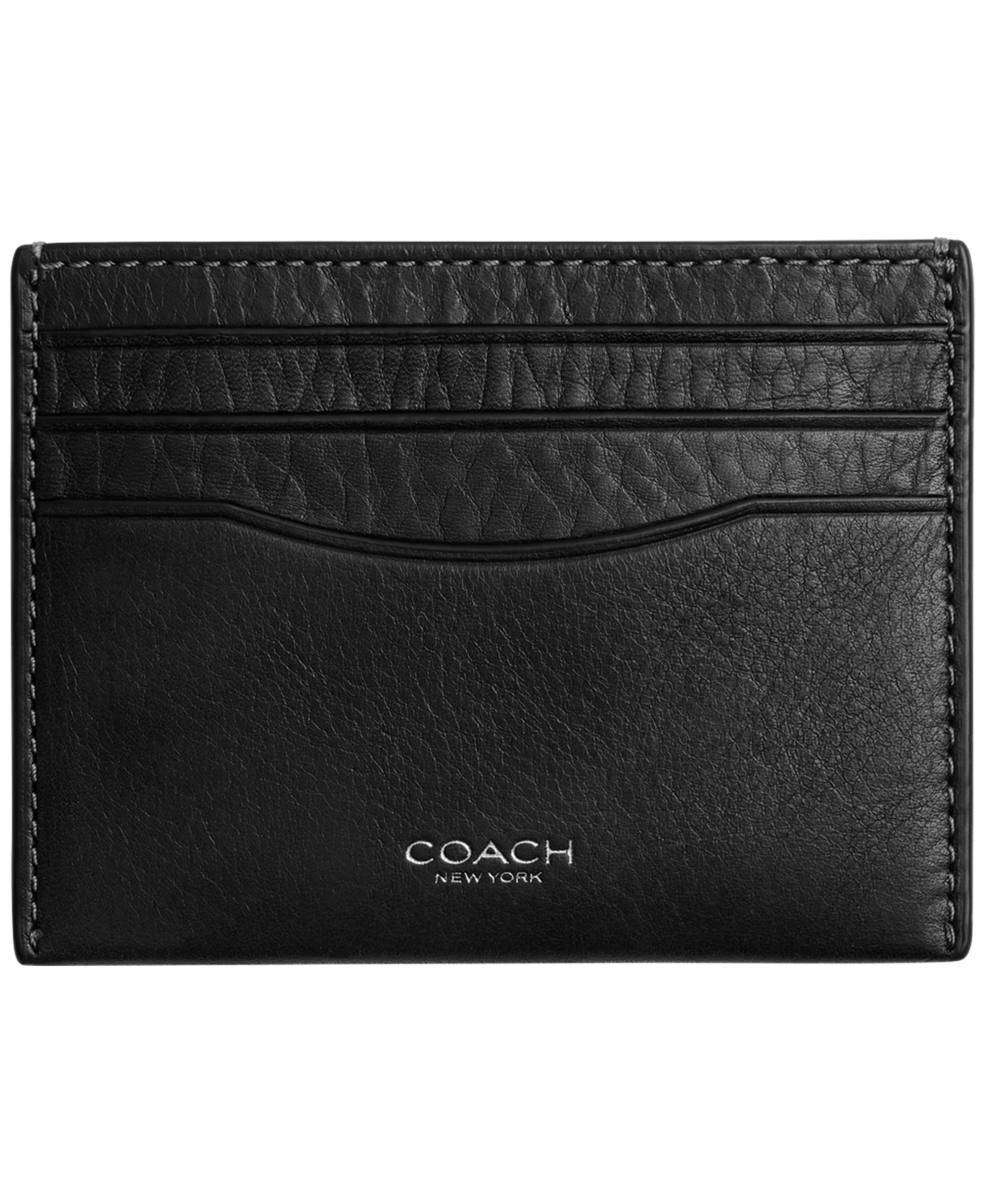 Coach Two-Tone Leather Card Case