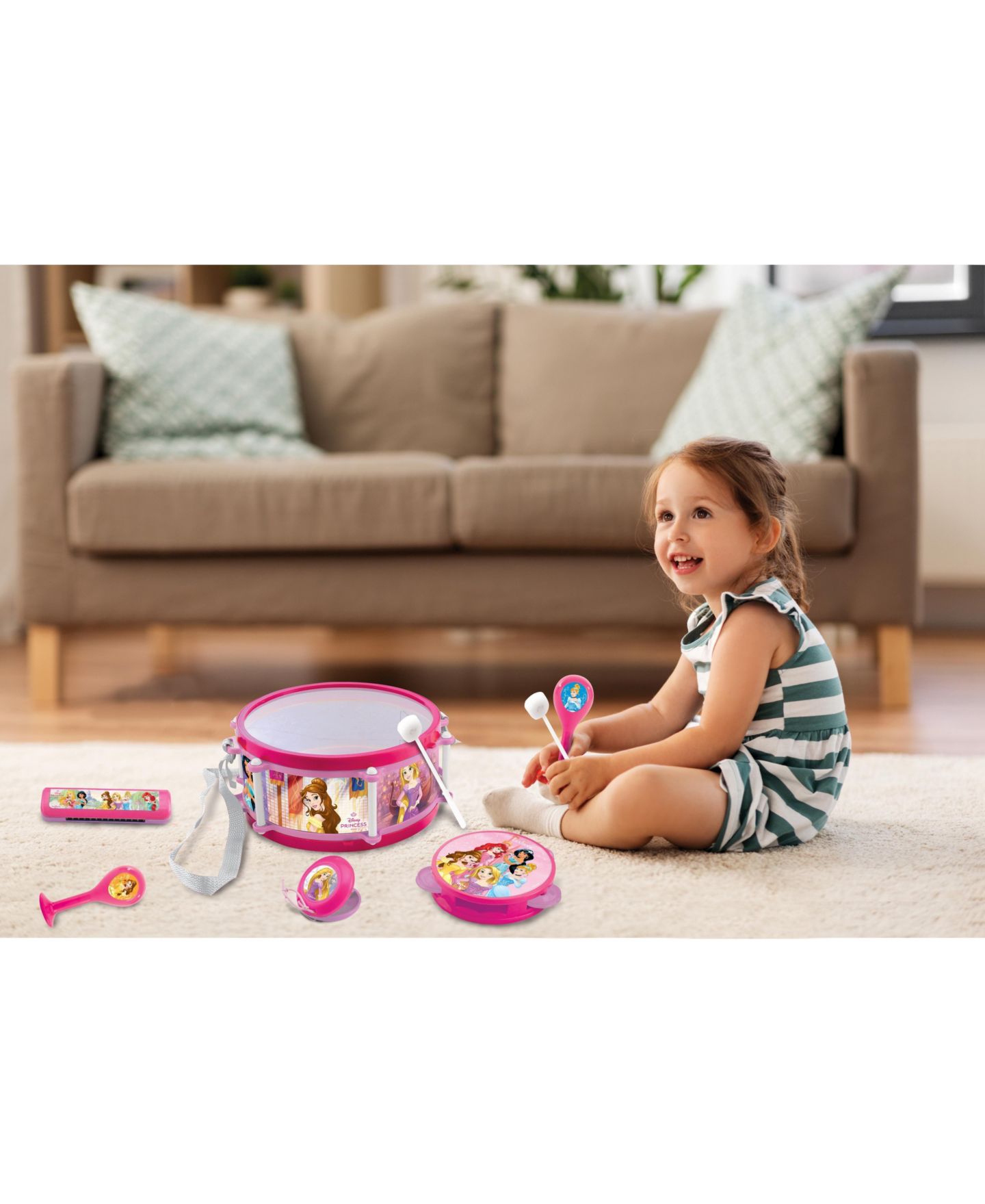 Детские игрушки Disney Princess 7-Piece Music Instruments Set, K360DP, Ages 3+ — фото 3