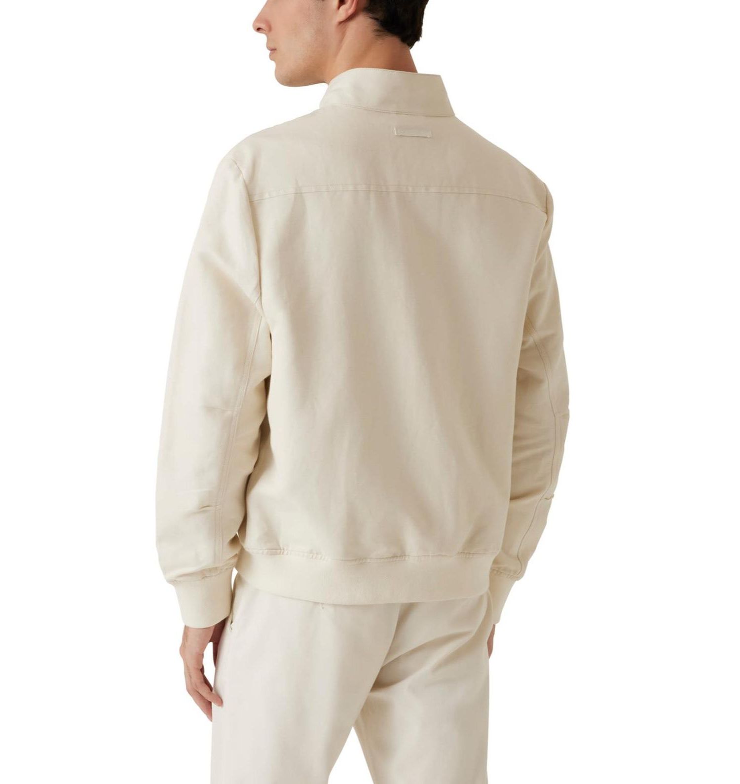 Men's Nolan Linen Harrington Jacket