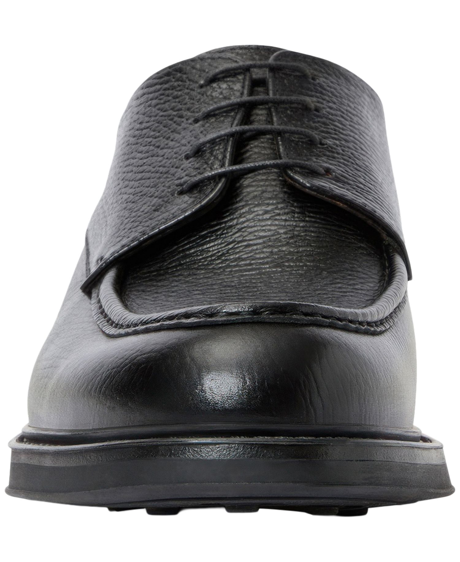 Men's Berlino Italian-Crafted Tumbled Leather Oxfords