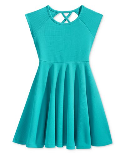 Roxy Flared Skirt Dress, Little Girls (2-6X)