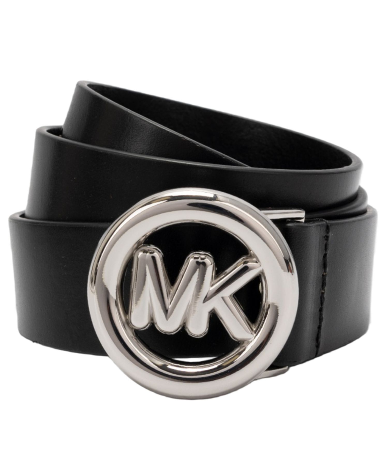 MICHAEL Burnished Leather Belt