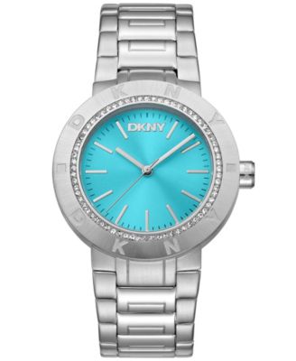 Women's Quartz Water-Resistant Eastside Logo Stainless Steel Bracelet Watch, 36 mm