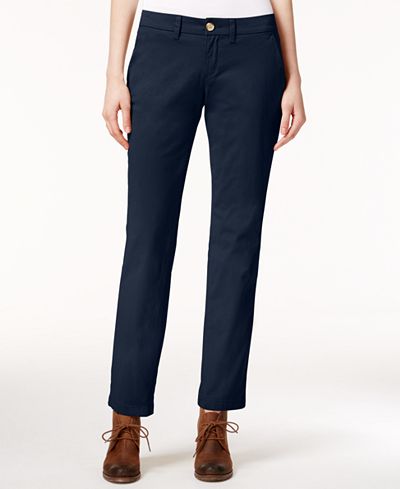 Tommy Hilfiger Montauk Straight-Leg Chino Pants, Only at Macy's