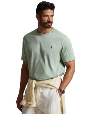 Men's Big & Tall Jersey Crewneck T-Shirt