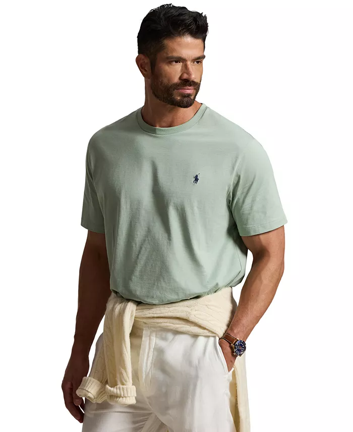 Men's Big & Tall Jersey Crewneck T-Shirt - thumbnail 6