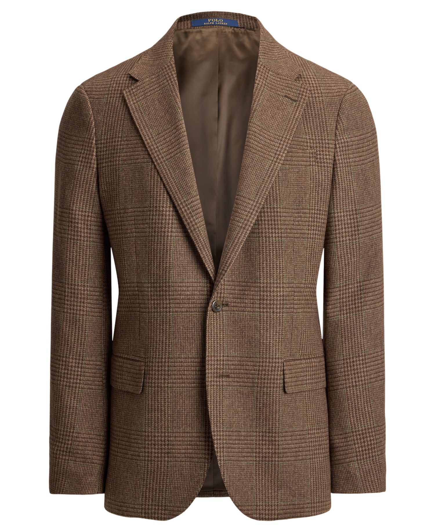 Men's Wool-Blend Glen Plaid Modern-Fit Sport Coat