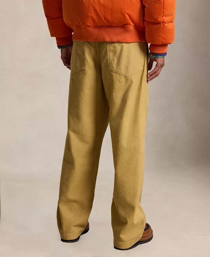 Men's Relaxed Fit Reverse-Sateen Utility Pants - thumbnail 4