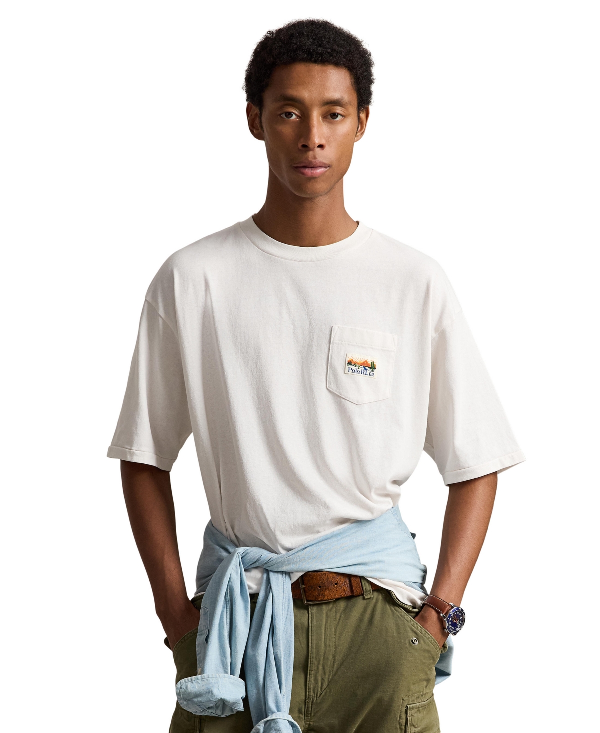 Polo Ralph Lauren Men's Graphic Relaxed-Fit T-Shirt
