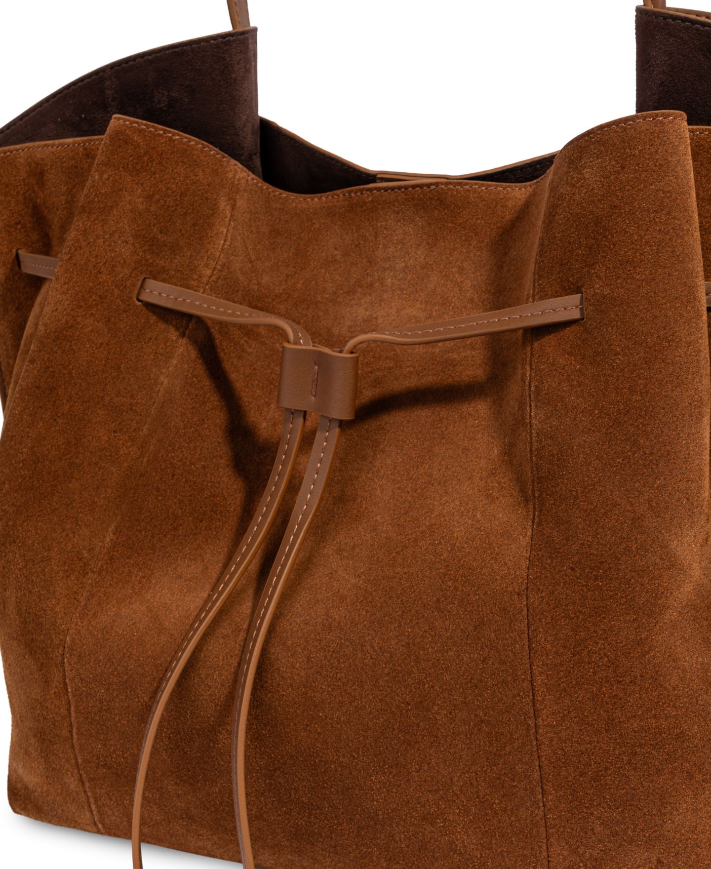 Женская сумка Sam Edelman Kate Tote, цвет: Тёмный коньячный — фото 5