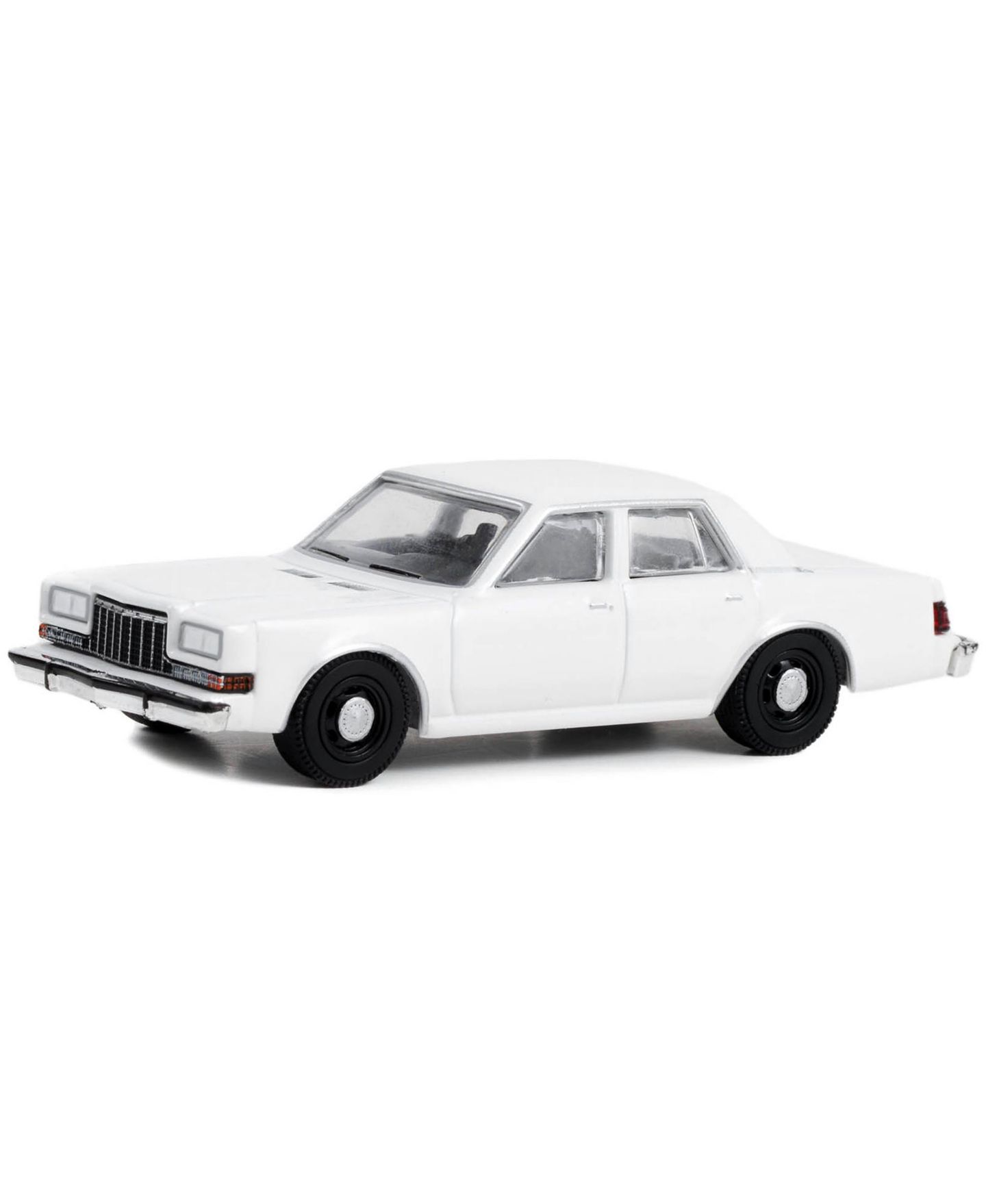 Детская игрушка Greenlight 1:64 Scale Hot Pursuit Hobby Exclusive Series 1980-1989 Dodge Diplomat Police Unmarked Diecast Model Car — фото 1