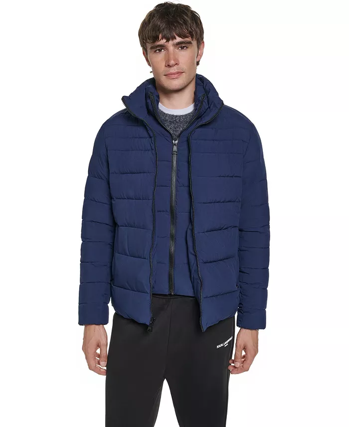 Men's Lightweight Puffer with Bib