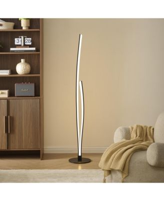 Modern LED Floor Lamp with Foot Switch