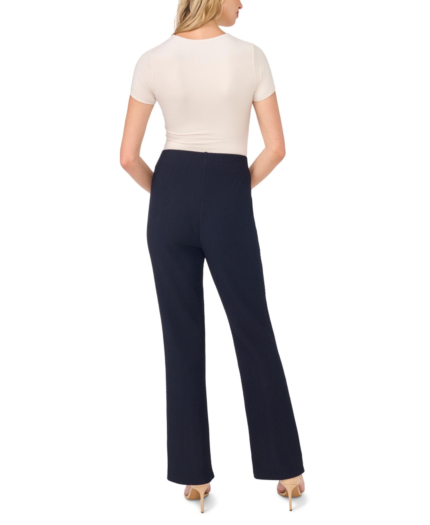 Women's High-Waisted Kick-Flare Pull-On Pants