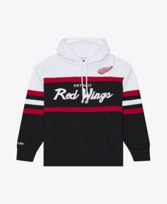 Men's Black Detroit Red Wings Head Coach Hoodie